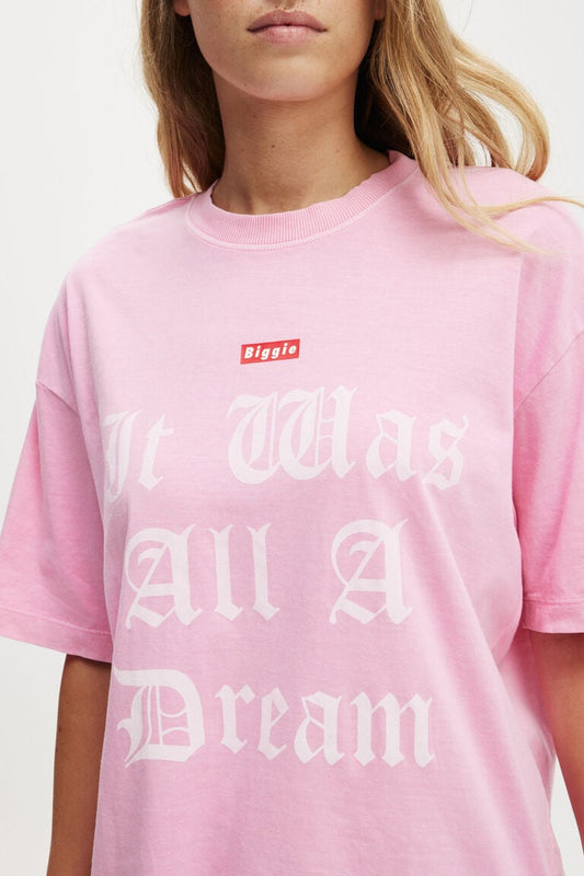 Biggie Music Boxy Graphic Tee
